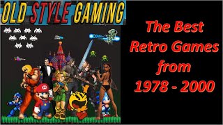 The Best Retro Video Games Ever 1978  2000 [upl. by Hoang]