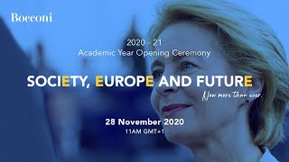 Academic Year Opening with Ursula von der Leyen [upl. by Haye447]