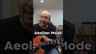 Aeolian Mode guitar lesson music theory [upl. by Henriha]