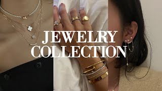 JEWELRY COLLECTION 2022  everyday jewelry try on amp favorite brands ft Cartier Mejuri and more [upl. by Erdua]