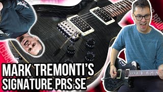 Classic Looks Modern Vibe PRS Nailed It  PRS SE Mark Tremonti Signature DemoReview [upl. by Aharon532]