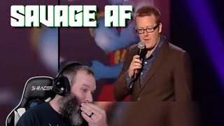 American Reacts to Frankie Boyle Audience Abuse Part 2 [upl. by Nakah]