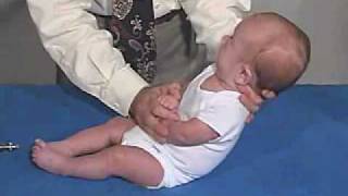 Neurology Exam 3 Month Primitive ReflexesMoro [upl. by Tivad]