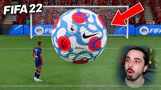 DEV FUTBOL TOPUYLA FIFA 22 OYNADIM [upl. by Ecnaiva]