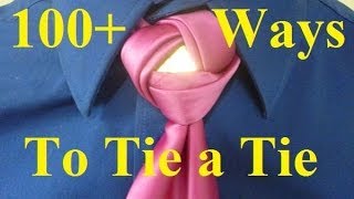 HOW TO TIE A TIE Penrose Knot for your Necktie [upl. by Filia]