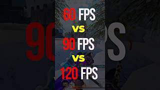 120 FPS vs 90 FPS vs 60 FPS  Does FPS Matter  FPS Comparison  BGMI PUBG MOBILE [upl. by Belcher180]