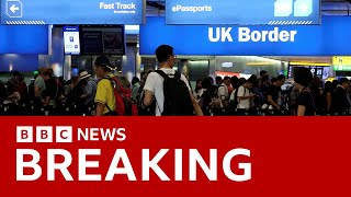 Net migration into the UK has fallen official figures show  BBC News [upl. by Onairelav]