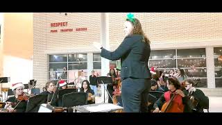 NFMHS Music Department Holiday Sing Along A Knight of Music [upl. by Ulland]