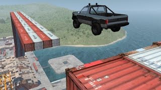 BeamNGdrive  Port Stunts  Conquer The Mountain [upl. by Nitsruk]