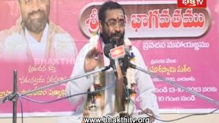 Sri Devi Bhagavatham  Samavedam Shanmukha Sarma  Episode 1 Part 1 [upl. by Hjerpe]