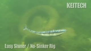 KEITECH Easy Shiner No sinker [upl. by Drooff]