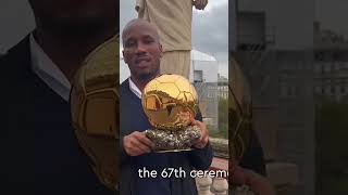 Drogba to award Messi Lionel Messi to wins Ballon dOr No8 [upl. by Eidnak]