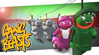 Hilfe Wir wollen nicht STERBEN  Gang Beasts [upl. by Kcirnek]