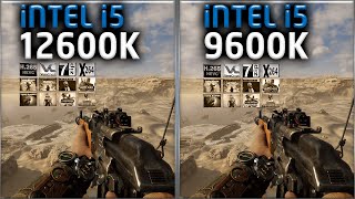 Intel i5 12600K vs 9600K Benchmarks – 15 Tests 🔥 [upl. by Nwahc21]