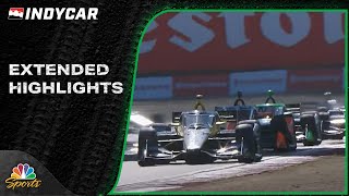 IndyCar Series EXTENDED HIGHLIGHTS Firestone Grand Prix of Monterey  62324  Motorsports on NBC [upl. by Anhcar]