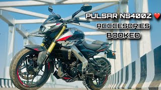 PULSAR NS400Z  MODIFICATION ACCESSORIES  NS400Z [upl. by Jaban]