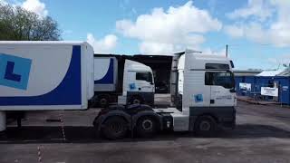 How to Couple amp Recouple a HGV StepbyStep Guide  Craig Baker Driver Training [upl. by Tace]