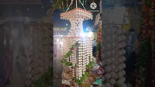 Beautiful beads Chandelier Jhoomar HomedecorDIY Tamannahamid [upl. by Nodgnal800]