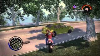 Saints Row Two Stunts Jumps 5962 [upl. by Enyar]