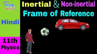 🔴 Inertial and Noninertial Frame of Reference  in Hindi [upl. by Yelram]