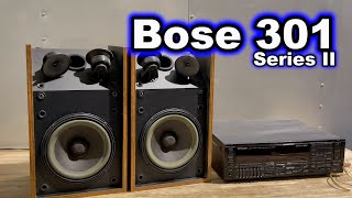 Bose 301 Series II Direct Reflecting Home Bookshelf Speakers [upl. by Ibot293]