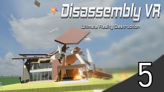 EXPLOTANDO UNA CASA  DISASSEMBLY VR 5  Gameplay Español [upl. by Ailehs452]