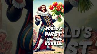 The World’s First Economic Bubble Bursts 🌷 tulipmania historyshorts [upl. by Kina]