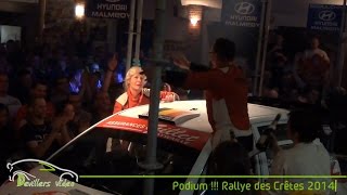 Rallye des Crêtes 2014  Podium HD Devillersvideo [upl. by Rehpotsrihc]