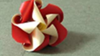 Mothers Day Origami Instructions quotJust Twistquot Twirl Krystyna Burczyk [upl. by Ajet]