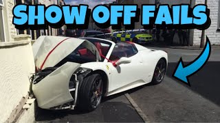 When Showing Off Goes Wrong 46 CAR FAILS 2024  Majestic Motors [upl. by Atnim]