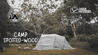 Camp SpottedWood  Forest Camping  Tiaong Quezon  Mobi Garden [upl. by Giltzow851]