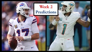 Week 2 NFL Predictions 2024 [upl. by Leiba]