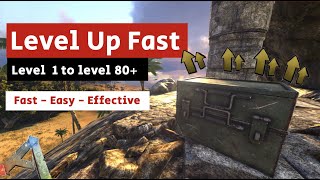 The Island Note Run LEVEL 1 TO LEVEL 80 IN 9 MINUTES  Ark Survival Evolved 2023 [upl. by Nyliret977]