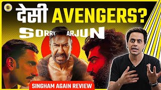 Singham Again Review Desi Avengers  Ajay Devgn Kareena Akshay Ranveer Rohit Shetty  RJ Raunak [upl. by Eleanore]