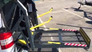 VW CARAVELLE RICON WHEEL CHAIR LIFT [upl. by Philander]