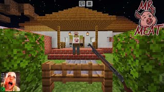 Mr meat house in minecraft Mr meat trending viralvideo video minecraft mrmeat [upl. by Annawoj228]