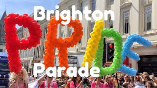 PRIDE MONTH in Brighton Brighton Pride Parade Pride Celebration festival Party LGBTQ [upl. by Eudoca]