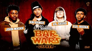 Bar Wars Cypher Ep 3  Kai Bandz John Mackk Lil Seeto amp Lul Booga  West Coast Livin [upl. by Llertnahs]