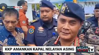 kkp tangkap kapal nelayan asing curi ikan di selat malaka [upl. by Earvin]