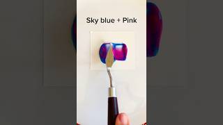 Different Color mixing theory satisfying video  colormixing creativity tiktokforfun [upl. by Ringe]