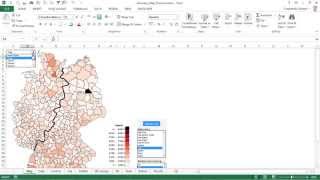 ExcelKarte Deutschland Folge 8 – Wie visualisiert man Daten mit PLZ [upl. by Klehm431]