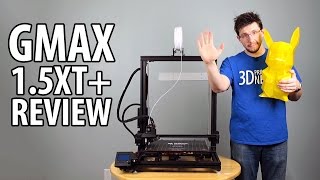 gMax 15XT 3D Printer Review from gCreate [upl. by Arihsa]