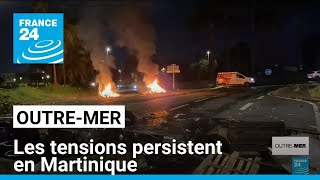 Mobilisation couvrefeu les tensions persistent en Martinique • FRANCE 24 [upl. by Maude]