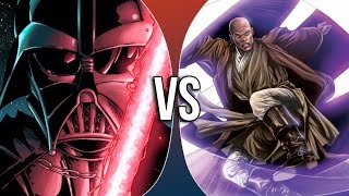 VS  Darth Vader vs Mace Windu [upl. by Fang]