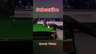 Bai Yulu Makes 85 Against Williams Champion of Champions snooker shorts shortsfeed ytshorts [upl. by Saidnac]