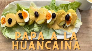 quotThe Irresistible Delight Papa a la Huancaina  A Peruvian Culinary Gemquot [upl. by Citarella591]