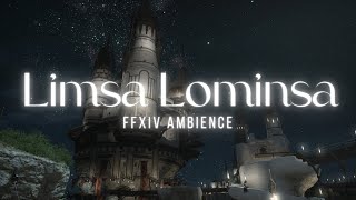 Limsa Lominsa Night Ambience  FFXIV  Music to Study and Relax [upl. by Khudari]