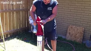 How to drill a shallow well by hand never be without water [upl. by Iras290]