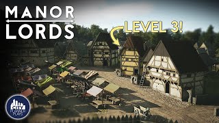 Leveling Up a City amp Completing Supply Chains in Manor Lords  Ep 3 [upl. by Rosse]