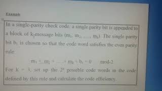 Simple parity check code  د شريف سامي [upl. by Bolme]